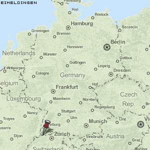 Eimeldingen Karte Deutschland