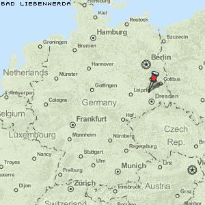 Bad Liebenwerda Karte Deutschland