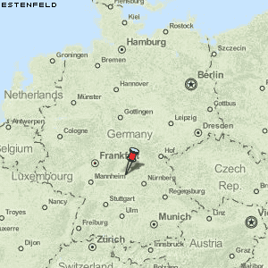 Estenfeld Karte Deutschland