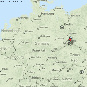 Bad Schandau Karte Deutschland