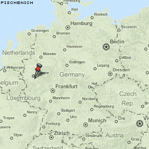 Fischenich Karte Deutschland