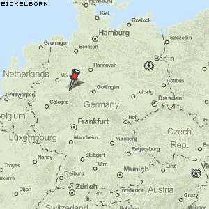 Eickelborn Karte Deutschland
