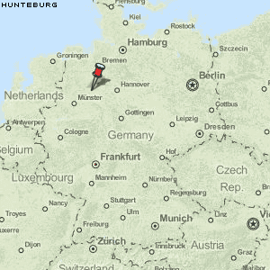 Hunteburg Karte Deutschland