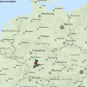 Ehningen Karte Deutschland