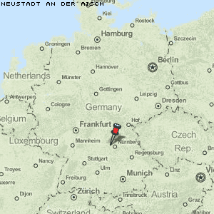 Neustadt an der Aisch Karte Deutschland