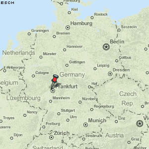Esch Karte Deutschland
