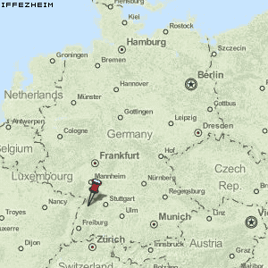 Iffezheim Karte Deutschland