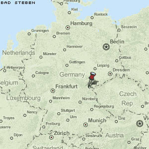 Bad Steben Karte Deutschland