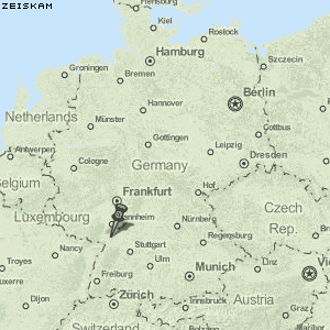 Zeiskam Karte Deutschland