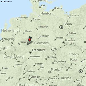 Siegen Karte Deutschland