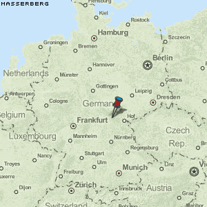 Masserberg Karte Deutschland
