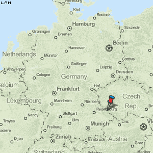 Lam Karte Deutschland