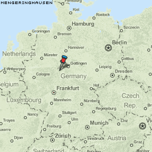 Mengeringhausen Karte Deutschland