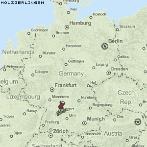 Holzgerlingen Karte Deutschland