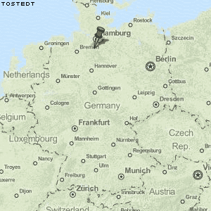 Tostedt Karte Deutschland