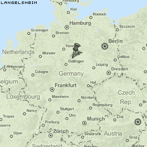 Langelsheim Karte Deutschland