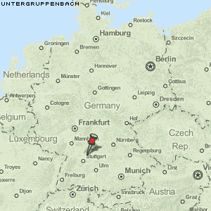 Untergruppenbach Karte Deutschland