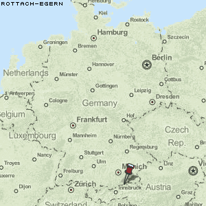 Rottach-Egern Karte Deutschland