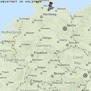 Neustadt in Holstein Karte Deutschland