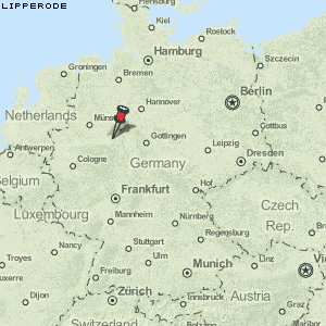 Lipperode Karte Deutschland