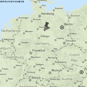 Braunschweig Karte Deutschland