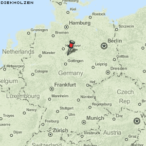 Diekholzen Karte Deutschland