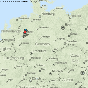 Oer-Erkenschwick Karte Deutschland
