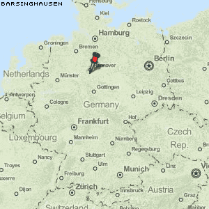 Barsinghausen Karte Deutschland