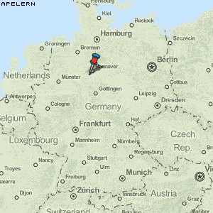 Apelern Karte Deutschland