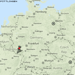 Püttlingen Karte Deutschland