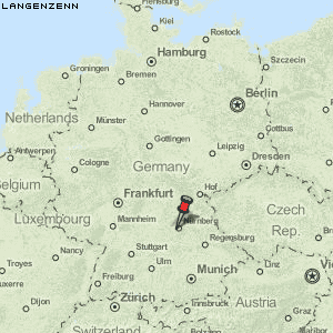 Langenzenn Karte Deutschland