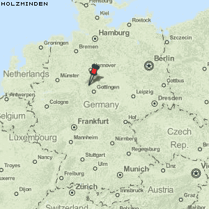Holzminden Karte Deutschland