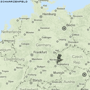 Schwarzenfeld Karte Deutschland