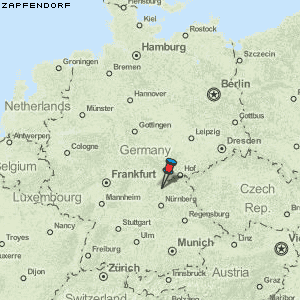 Zapfendorf Karte Deutschland