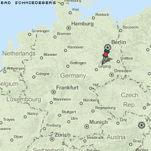 Bad Schmiedeberg Karte Deutschland