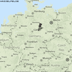 Hasselfelde Karte Deutschland