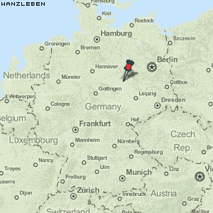 Wanzleben Karte Deutschland