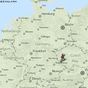 Eschlkam Karte Deutschland