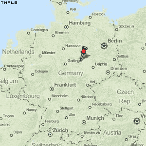 Thale Karte Deutschland
