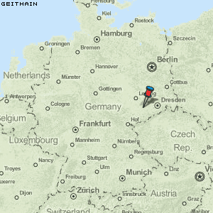 Geithain Karte Deutschland