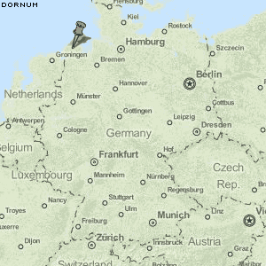 Dornum Karte Deutschland