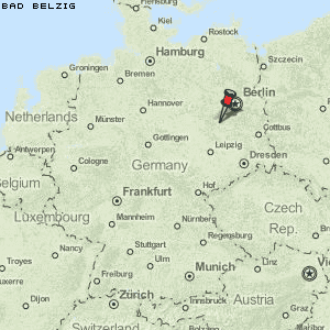 Bad Belzig Karte Deutschland