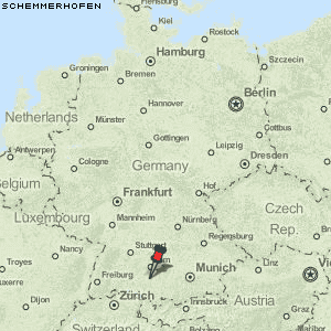 Schemmerhofen Karte Deutschland