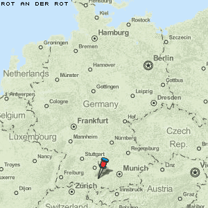 Rot an der Rot Karte Deutschland