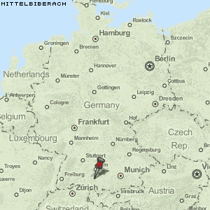 Mittelbiberach Karte Deutschland
