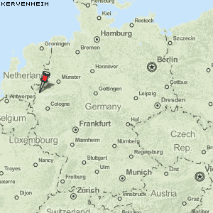 Kervenheim Karte Deutschland