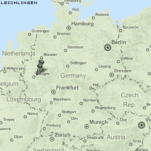 Leichlingen Karte Deutschland