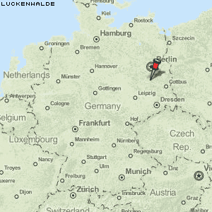 Luckenwalde Karte Deutschland