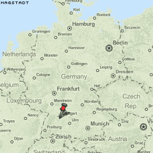 Magstadt Karte Deutschland