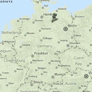 Dömitz Karte Deutschland